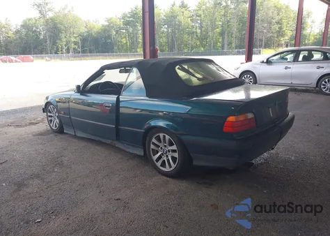 1995 BMW 325 Ic Automatic from USA, damaged, VIN WBABJ6327SJD42337